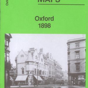 Oxford, Old Ordnance Survey Map, 1898