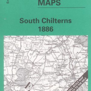 South Chilterns, One Inch Old Ordnance Survey Map, 1886