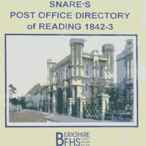Snare’s Post Office Directory of Reading 1842-3 (CD)
