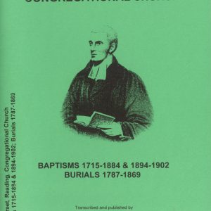 Reading Broad Street Congregational Church, Baptisms & Burials