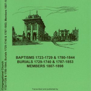 Abingdon Congregational Church, Baptisms, Burials and Members