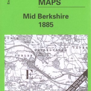 Mid-Berkshire, One Inch Old Ordnance Survey Map, 1885