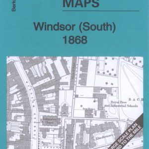 Windsor (South) Old Ordnance Survey Map 1868