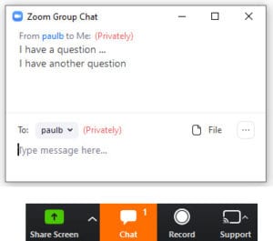 please join zoom meeting in progress