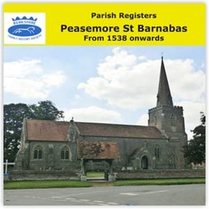 Peasemore, St Barnabas Parish Regsters