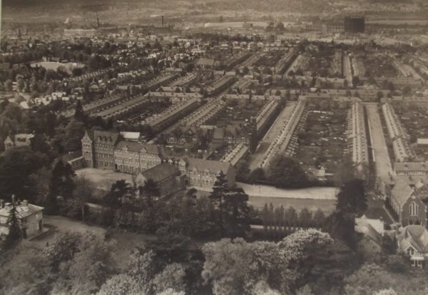 Aerial View of St Georges Hall(copyright St Josephs College)