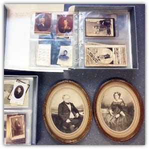 Photographs and memorabilia