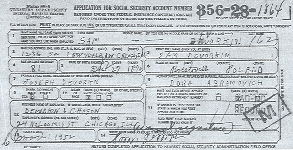 Read more about the article US Social Security Number Application Forms (SS-5)