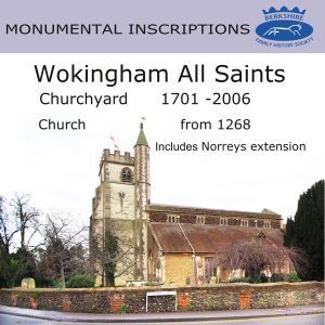 Wokingham, All Saints, Monumental Inscriptions 1520-2006 (CD)