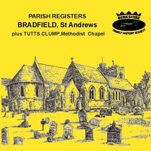 Bradfield, St Andrew, Parish Registers & Tutts Clump BMDs (CD)