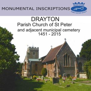 Drayton, St Peter, Monumental Inscriptions 1451-2015 (CD)