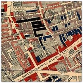 Section of Charles Booth poverty map