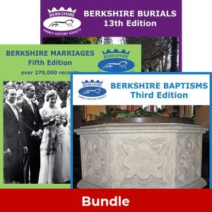 The Works: Berkshire Baptisms 3, Marriages 5 and Burials 13