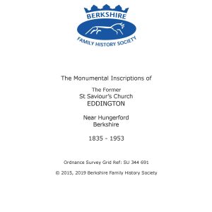 Eddington St Saviour MI 1835-1953 (Download) D1407