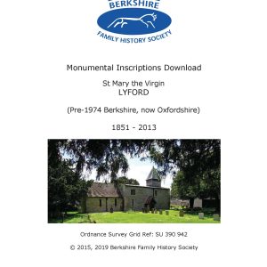 Lyford St Mary MI 1851-2013 (Download) D1416