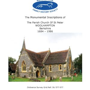 Woolhampton St Peter MI 1684-1986 (Download) D1433