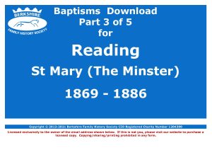 Reading St Mary Minster Baptisms 1869-1886 (Download) D1741 (Part 3 of 5)