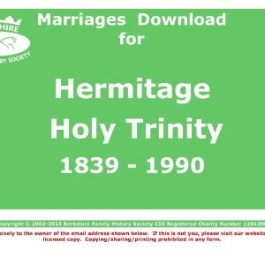 Hermitage Holy Trinity Marriages (Download) D1849