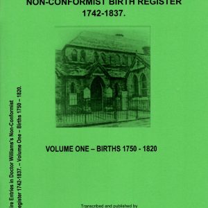 Berkshire Entries – Dr Williams Non-Conformist Birth Register Vol. One 1750-1820