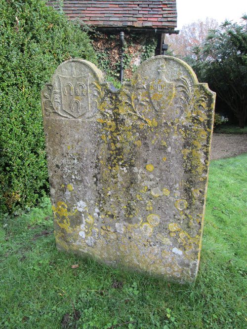 The gravestone of John and Ann Soper in Padworth churchyard