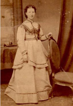 Hannah Fisher (nee Slugg), date unknown but probably in the 1870