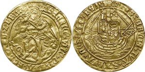 Gold Angel (obverse and reverse) by kind permission of ukcoinage