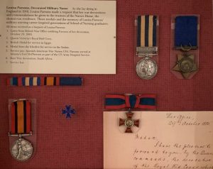 Louise Parsons medals