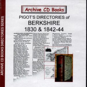 Pigot’s Directories of Berkshire 1830 & 1842-1844