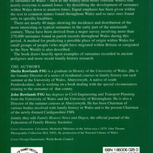 The Surnames of Wales