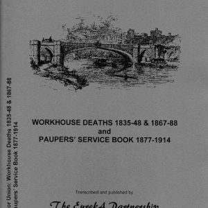 Windsor Poor Law Union, Workhouse Deaths/Paupers’ Service Book